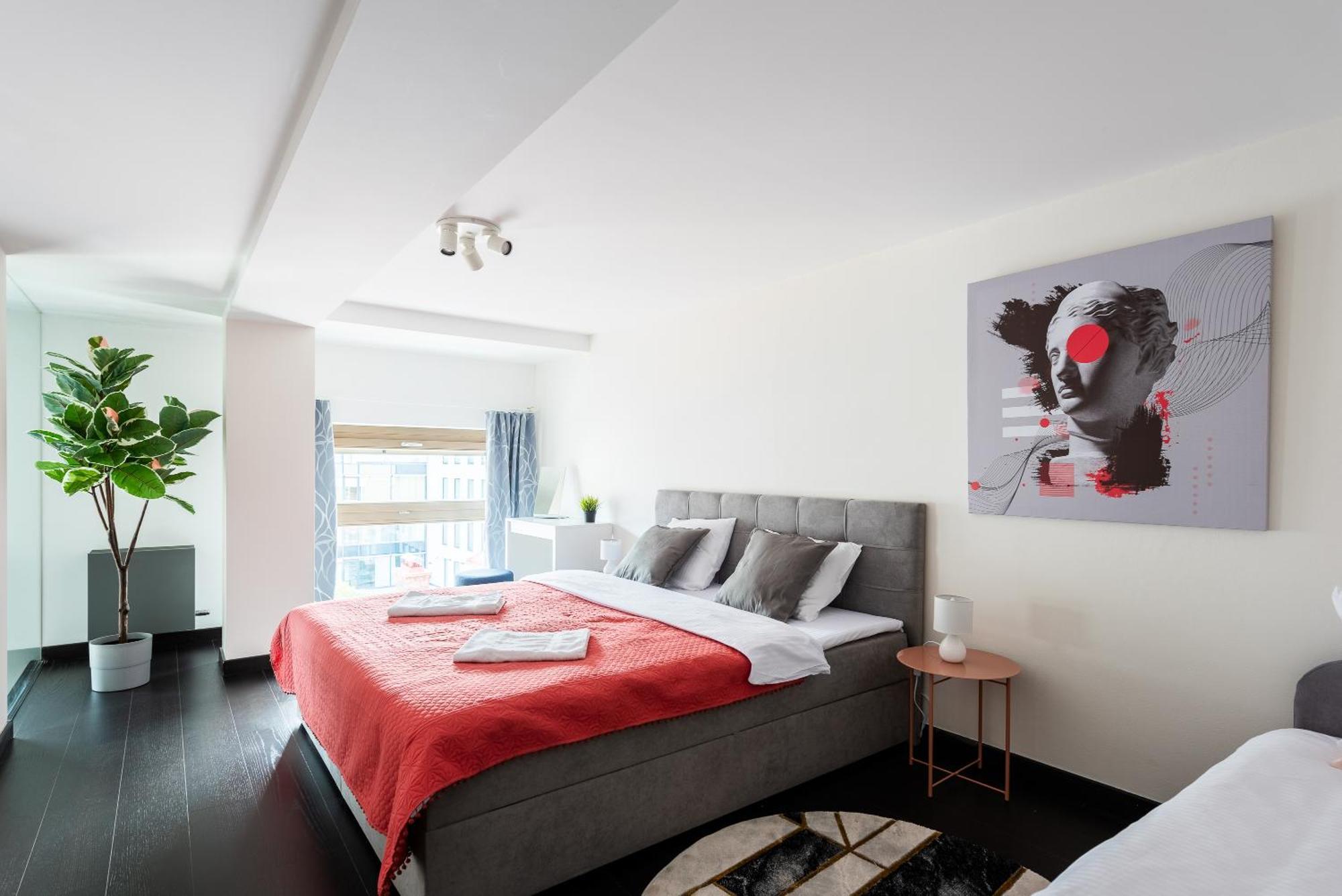 Apartments With Large Balcony, Parking Prague Exterior photo
